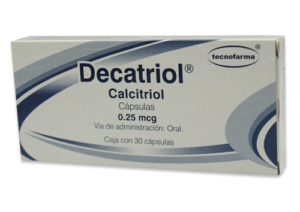 DECATRIOL CAP 0.25MC C/30
