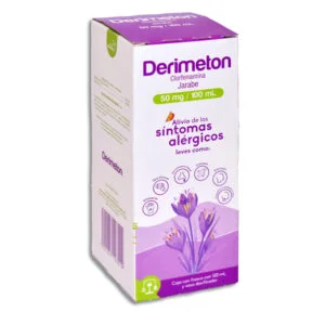 DERIMETON JBE 50MG C/120ML