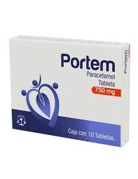 PORTEM 750MG TAB C/10