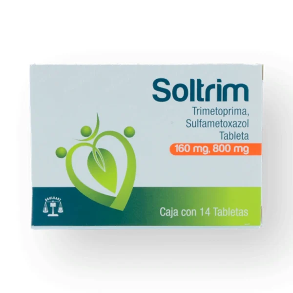 SOLTRIM F TAB 160MG 800MG  C/14