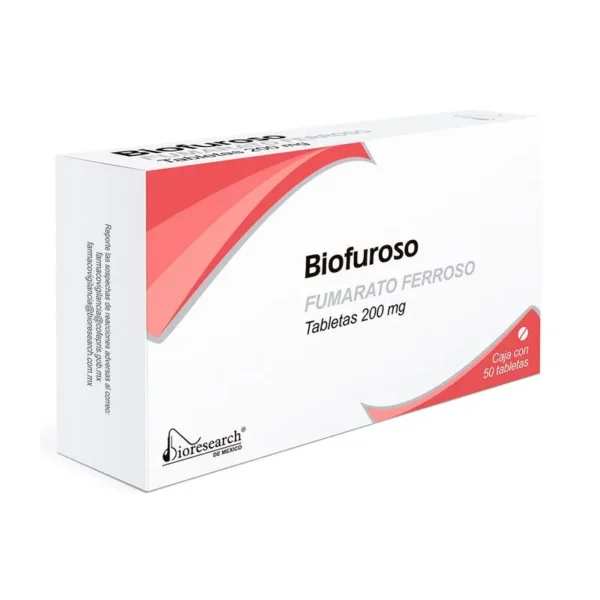BIOFUROSO (FUMARATO FERROSO 200MG)50TABS