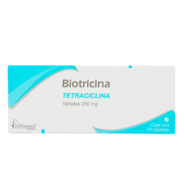 BIOTRICINA TAB 250MG C/10
