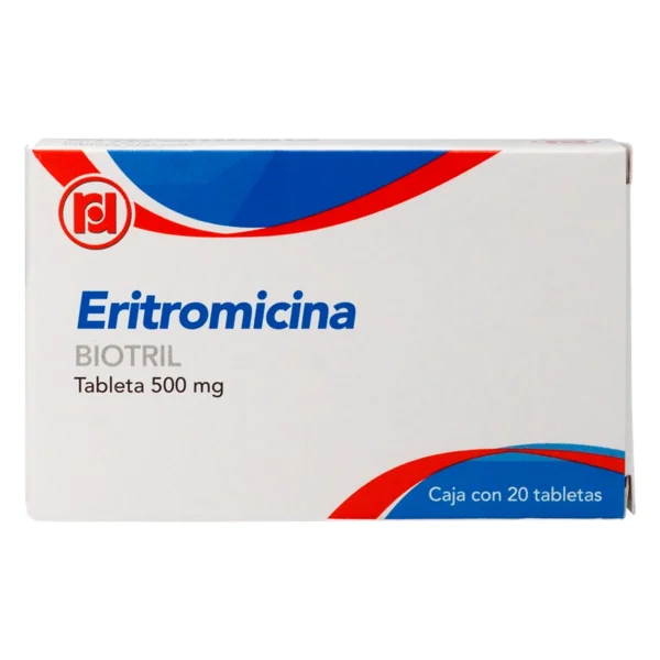 ERITROMICINA TAB 500MG C/20