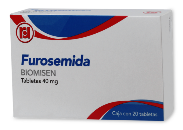 FUROSEMIDA TAB 40MG C/20