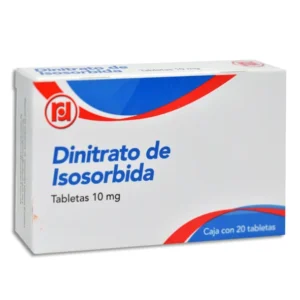 DINITRATO DE ISOSORBIDA 10MG 20TABS