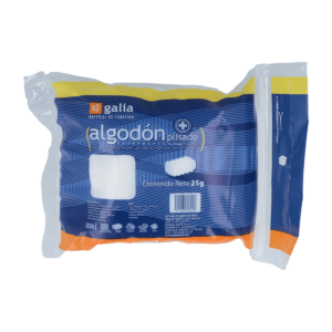 ALGODON PLISADO BOLSA C/25G