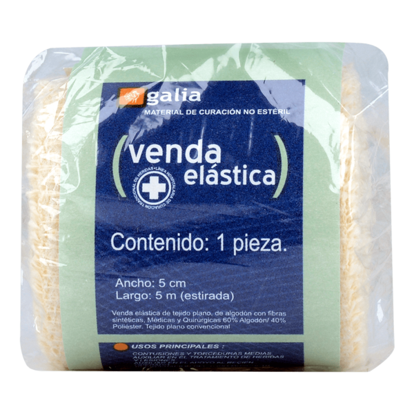 VENDA ELASTICA 5CMX5M 1PZA