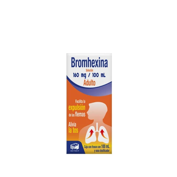 BROMHEXINA SOL AD 8MG C/100ML