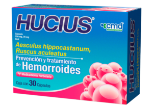 HUCIUS CAPS 250MG 70MG C/30