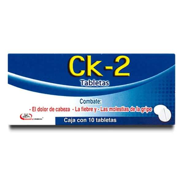 CK-2 TAB 500MG 25MG 5MG 4MG C/10