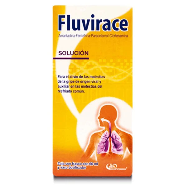 FLUVIRACE SOL 25MG 1MG 2.75MG 150MG C/60ML