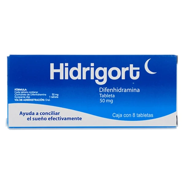 HIDRIGORT TAB 50MG C/8