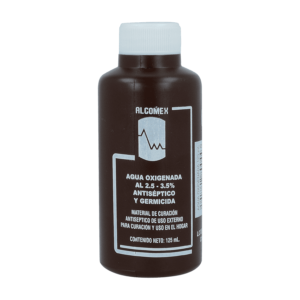 AGUA OXIGENADA ALCOMEX C/125ML