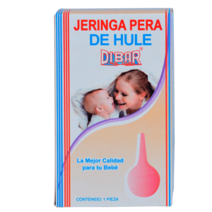 JERINGA PERA DE HULE N#1 1PZA