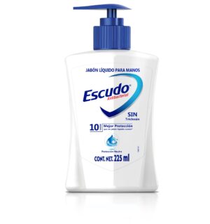 ESCUDO JABON LIQ ANTIBACTERIAL C/225ML