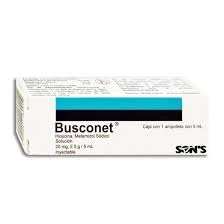 BUSCONET SOL INY 2.5G C/1