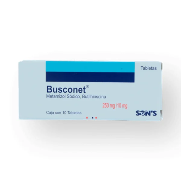 BUSCONET TAB 10MG 250MG C/10