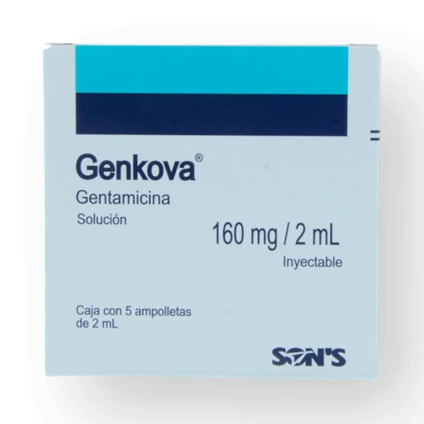 GENKOVA SOL INY 160MG C/5