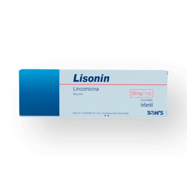 LISONIN SOL INY 300MG/1 ML