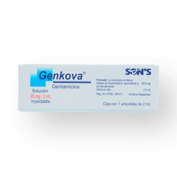 GENKOVA SOL INY 20MG 2ML C/1