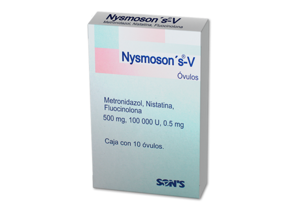 NYSMOSONS-V  OVS 500MG 100 000U 0.5MG C/10