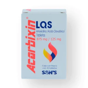 ACARBIXIN LQS TAB 875MG 125MG C/10