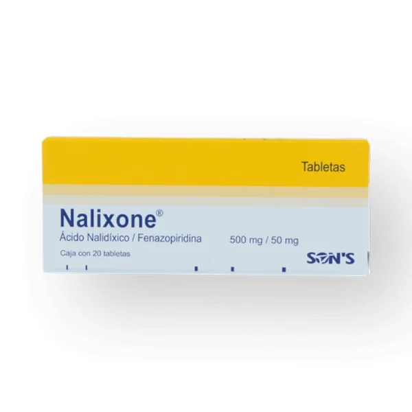 NALIXONE TAB 500MG 50MG  C/20