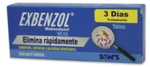 EXBENZOL TAB 100MG C/6