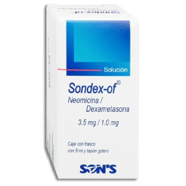 SONDEX-OF SOL OFT 100MG 350MG C/5ML