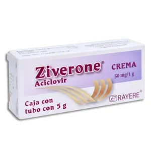 ZIVERONE (ACICLOVIR 50MG/1G)5G CMA