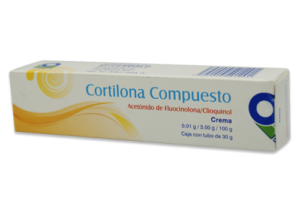 CORTILONA COMPUESTA CRA 0.01G 3.00G 100G C/30GR
