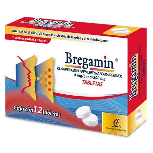 BREGAMIN AD TAB 4MG 5MG 500MG C/10