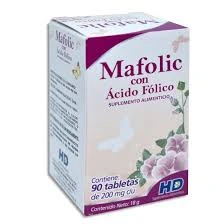 MAFOLIC (ACIDO FOLICO 200MG) 90TABS