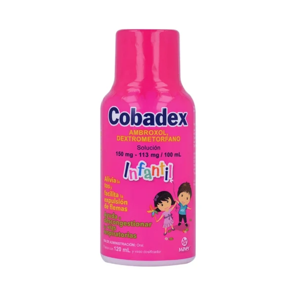 COBADEX SOL INF 150MG 113MG C/120ML