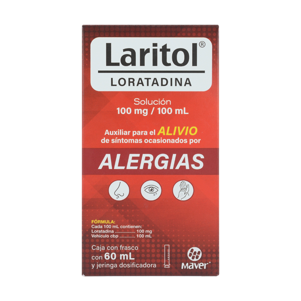 LARITOL SUSP 100MG C/60ML