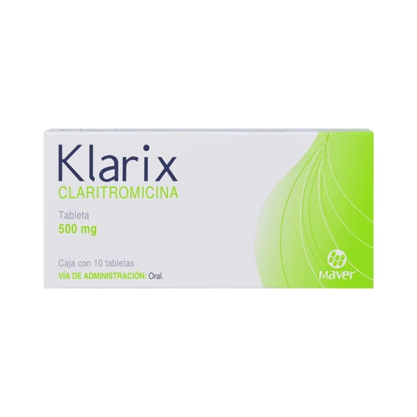 KLARIX TAB 500MG C/10