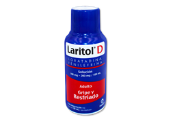 LARITOL D SOL ADT 200MG 100MG C/120ML