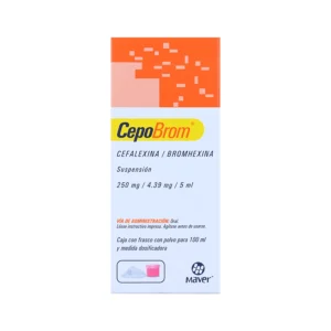 CEPOBROM SUSP 250MG 4.39MG C/100 ML