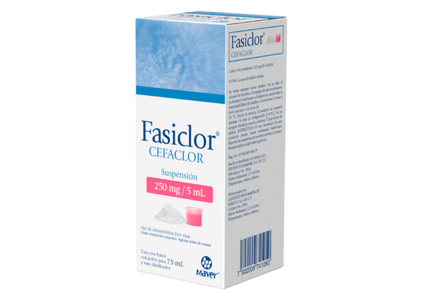 FASICLOR SUSP 250MG C/75ML
