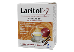 LARITOL G  GRANULADO PVO 600MG 10MG 2.5MG C/6