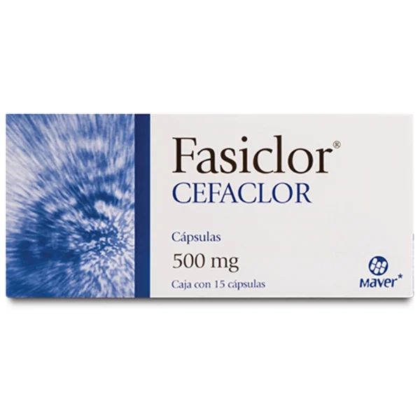 FASICLOR CAP 500MG C/15