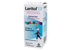 LARITOL D SOL INF 50MG 100MG C/60ML