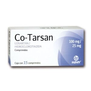CO-TARSAN 100/25MG COMPRIMIDOS - C/15