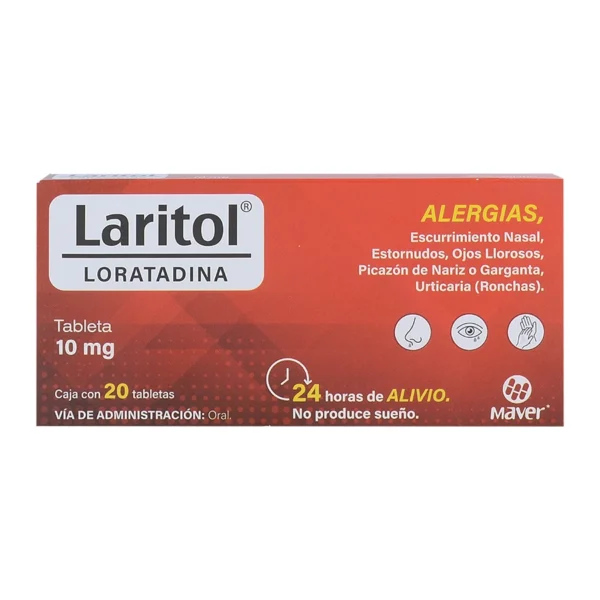 LARITOL TAB 10MG C/20