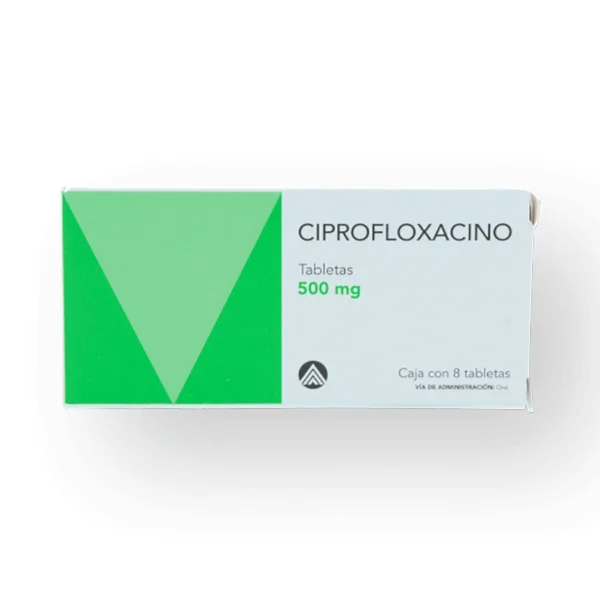 CIPROFLOXACINO TABS 500MG C/8