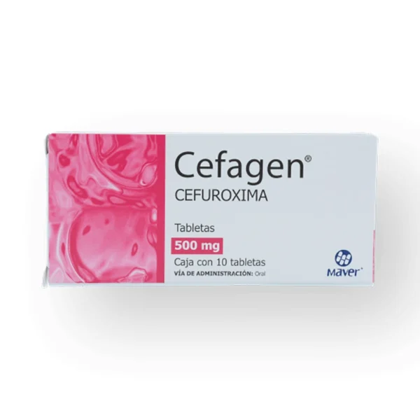 CEFAGEN TAB 500MG C/10