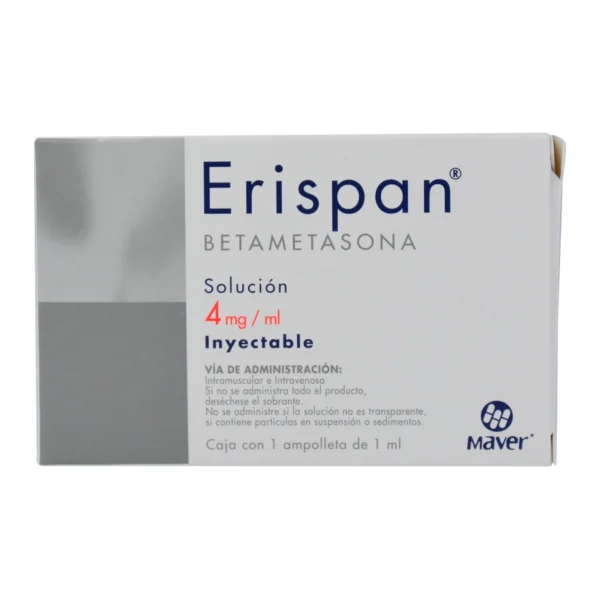 ERISPAN SOL INY 4MG C/1