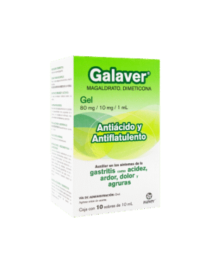 GALAVER SOL 10ML 8MG C/10SOB