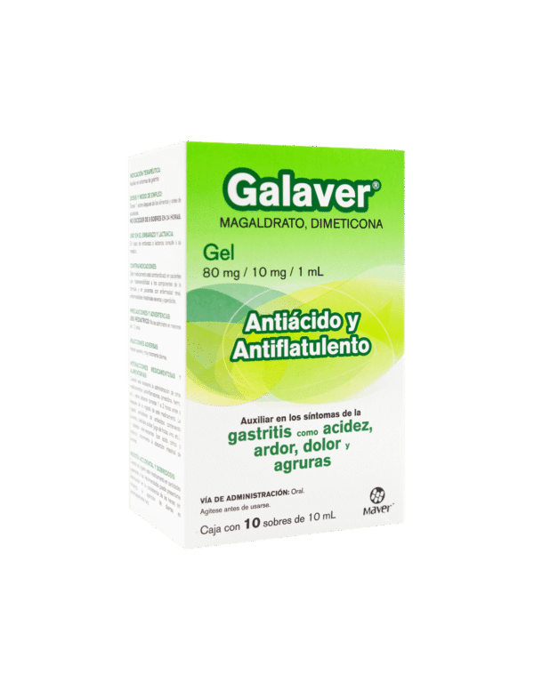 GALAVER SOL 10ML 8MG C/10SOB