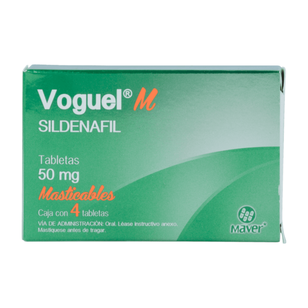 VOGUEL M TABLETA MASTICABLE 50MG C/4